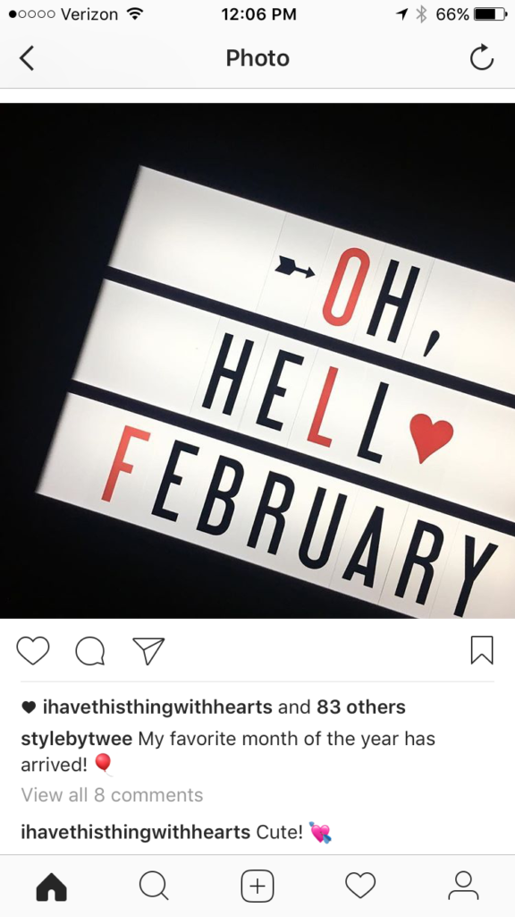 Oh, Hello February
