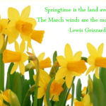 Lewis Grizzard knows of what he speaks when it comes to springtime