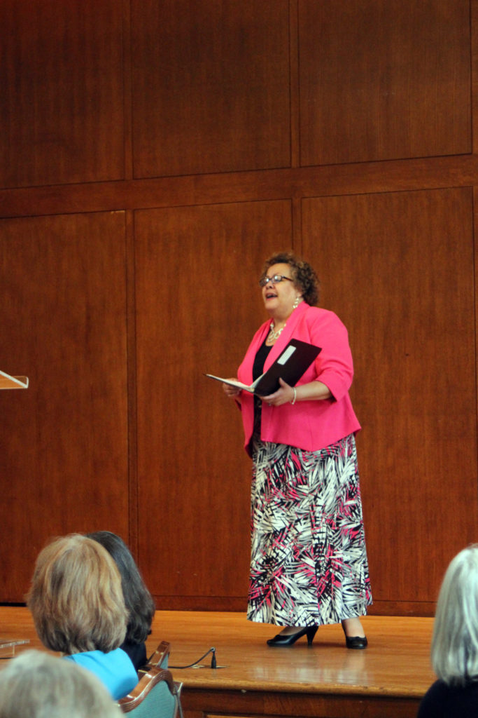 Louise Toppin, Professor and Chair of the Music Department at UNC