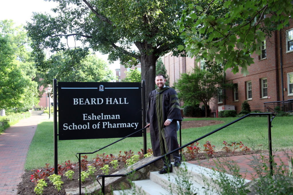 Dr. Jones, a recent graduate of the UNC Eshelman School of Pharmacy at UNC - Chapel Hill, NC