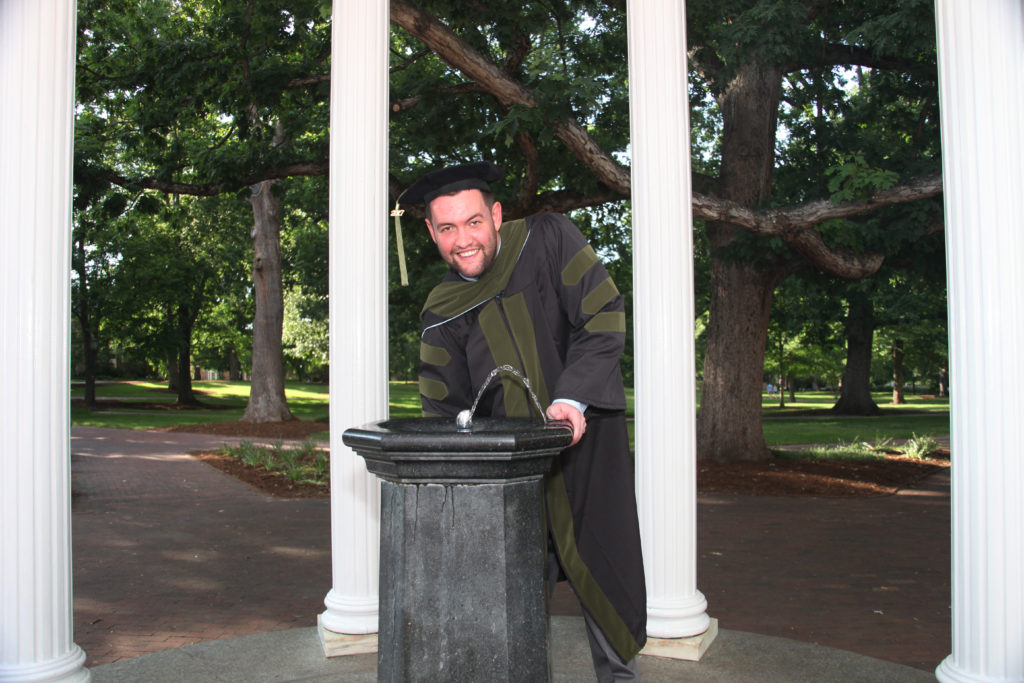 Portraits taken at UNC's Old Well prove that traditions are alive and well.