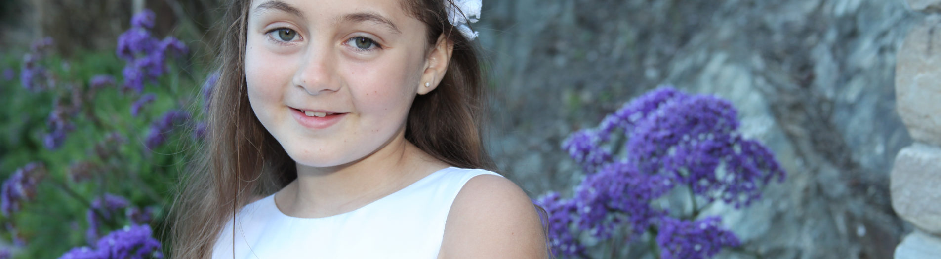 What does this girl need in her portrait session? | First Communion Portraits