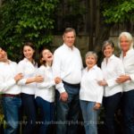 Barbara Bell Photography of San Carlos, CA captures three generations of a family in this family portrait.