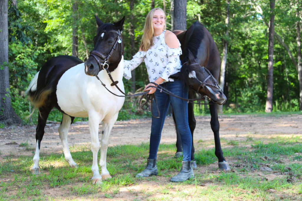 Horse and owner portrait sessions can have some fun and funny moments captured by Barbara Bell Photography near Chapel Hill, NC.
