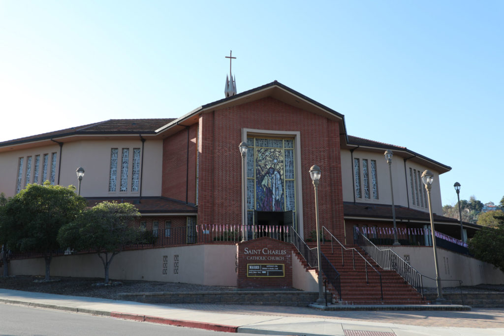 St Charles Church in San Carlos, CA | (c) Barbara Bell Photography